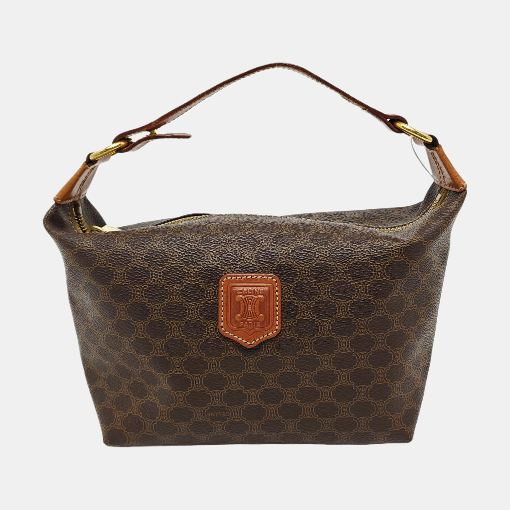 MACADAM COSMETIC BAGS Coated Canvas Brown