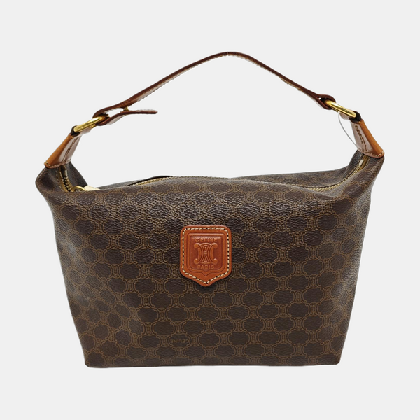 MACADAM COSMETIC BAGS Coated Canvas Brown
