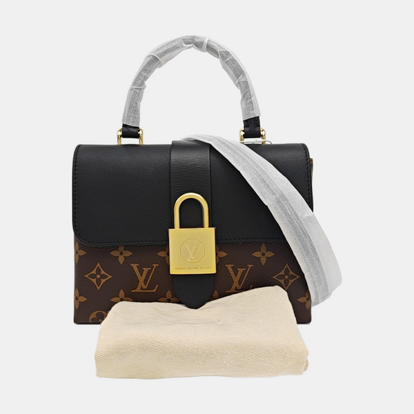 LOCKY BB Monogram Coated Canvas Brown