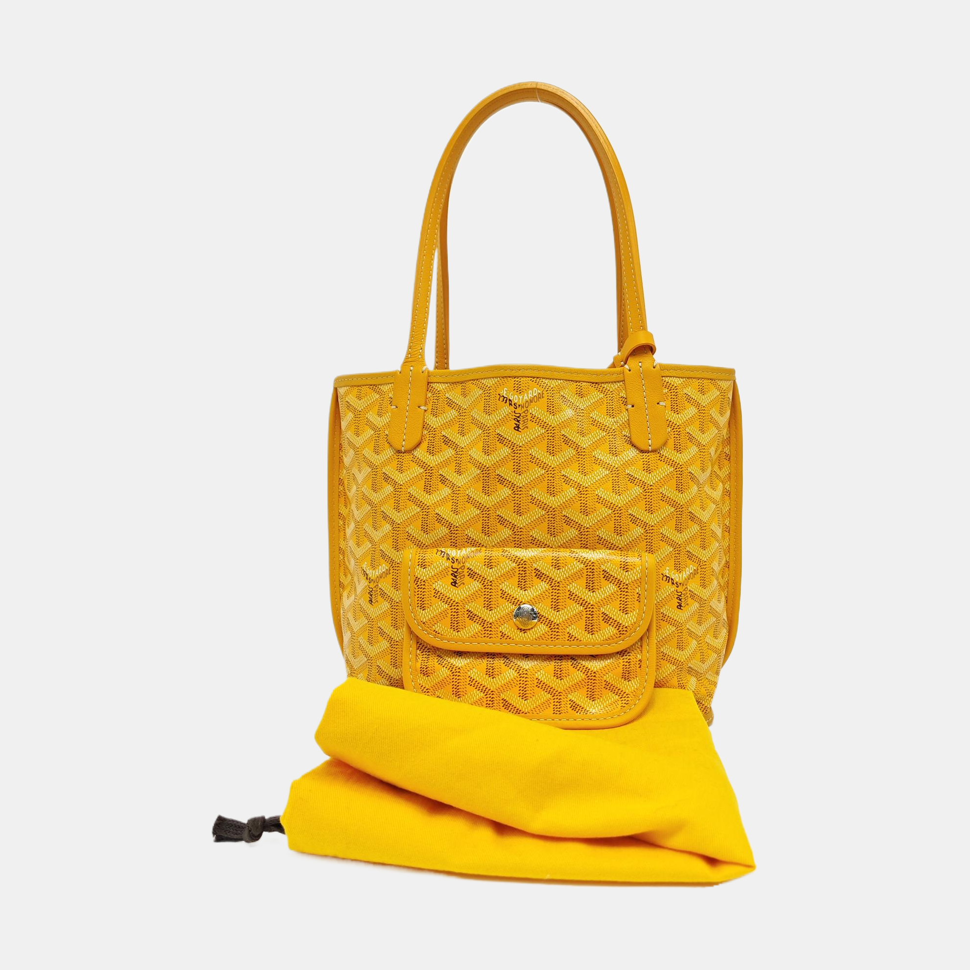 Anjou Mini Coated Canvas Yellow