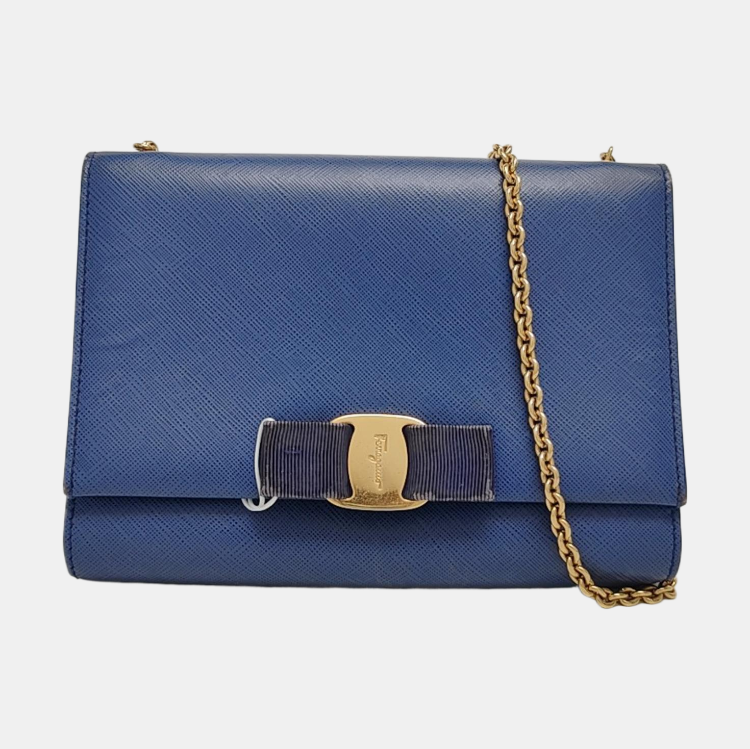 Ginny Small Calfskin Blue