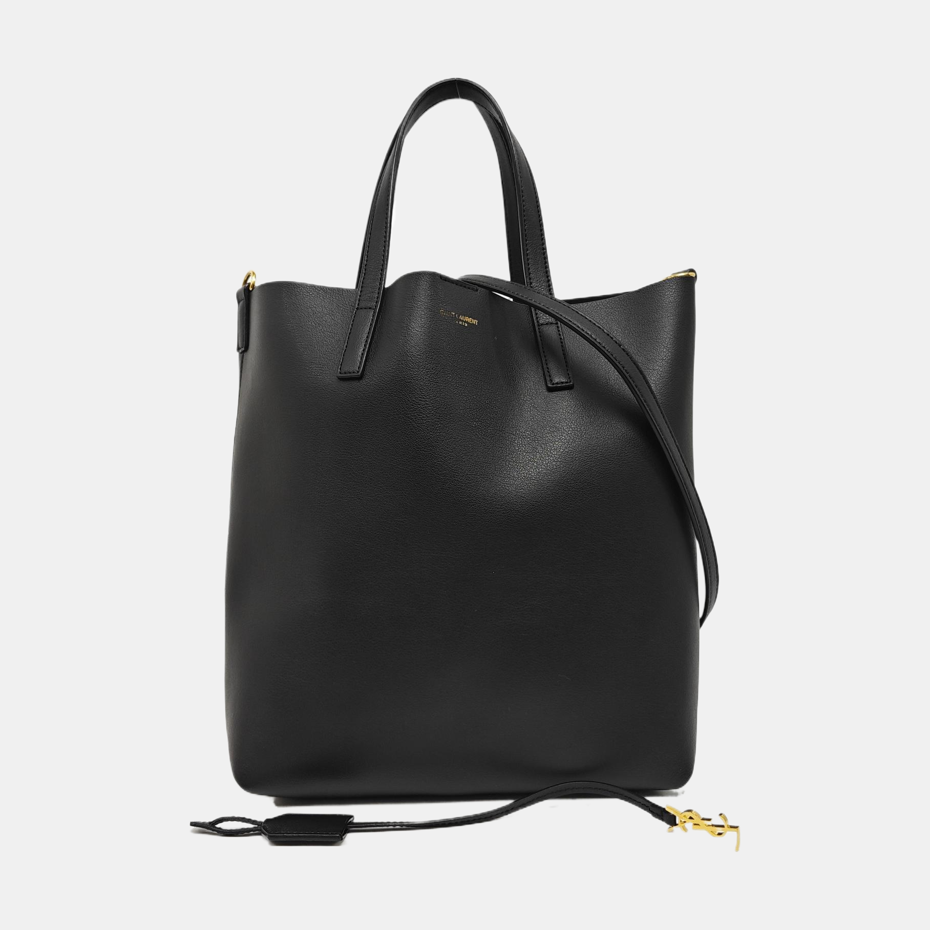 SHOPPING Calfskin Black