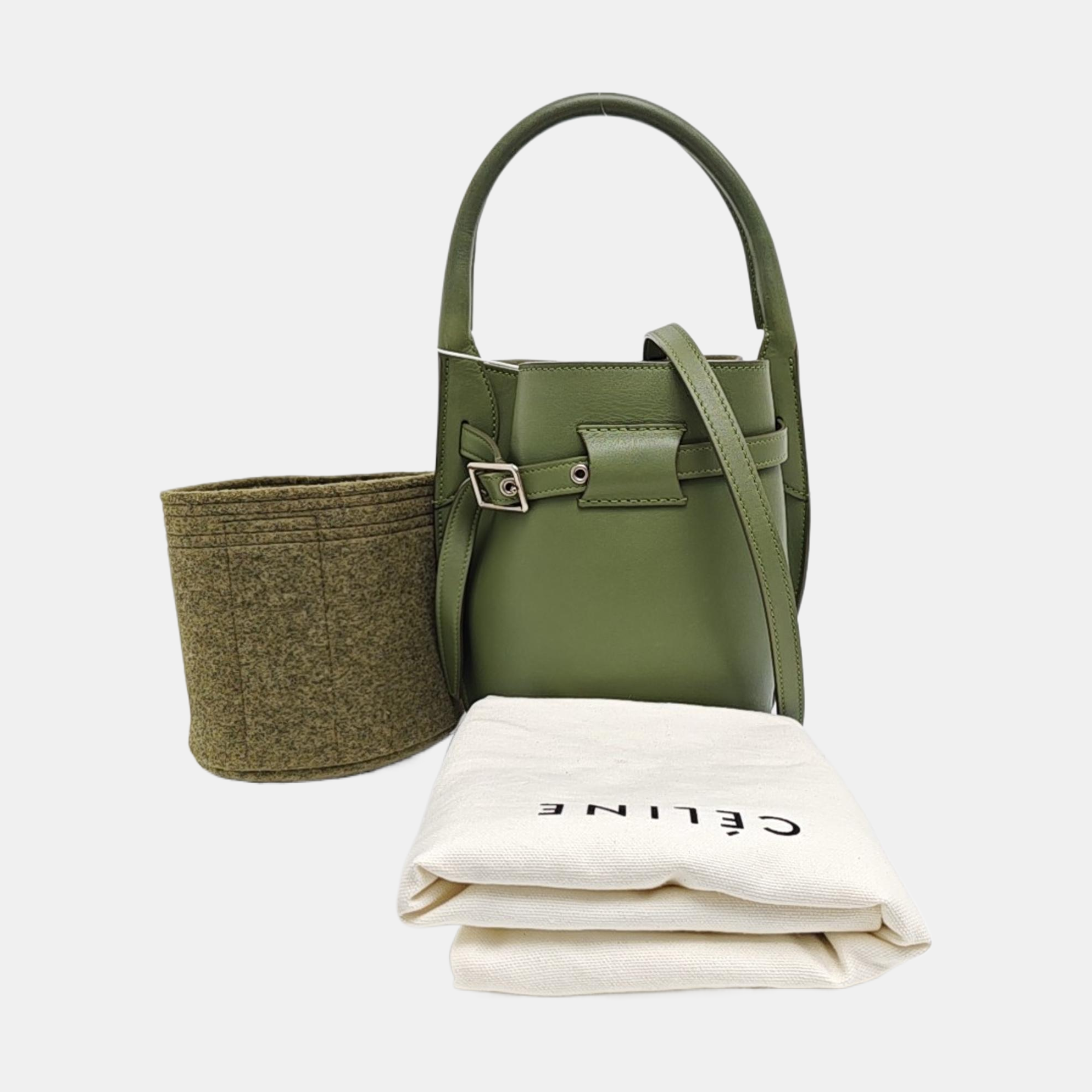 BIG BAG Nano Calfskin Green