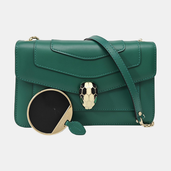 SERPENTI FOREVER Small Calfskin Green