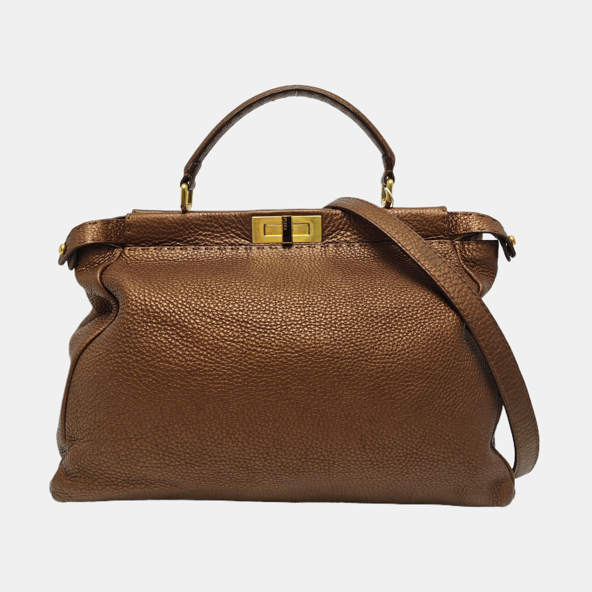 Peekaboo Calfskin Brown