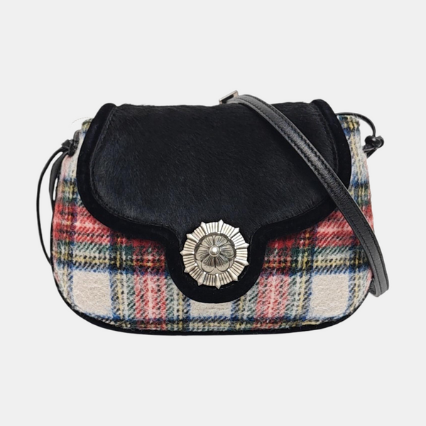 Fabric Crossbody Bag Multicolor