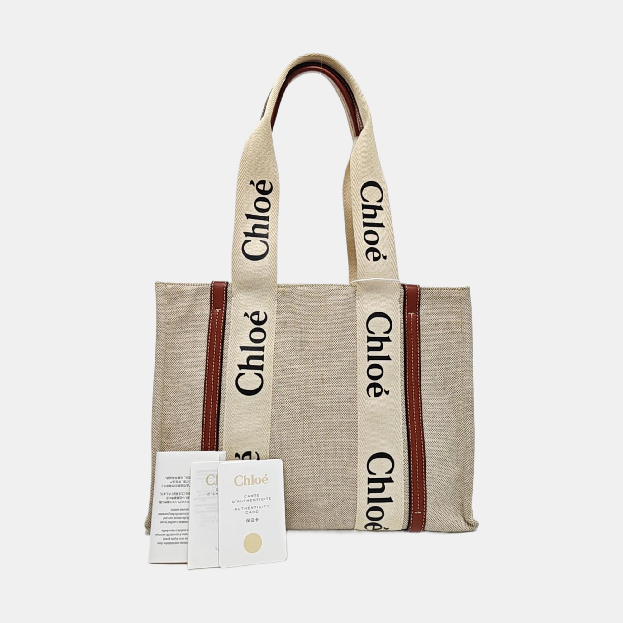 Woody Medium Canvas Beige