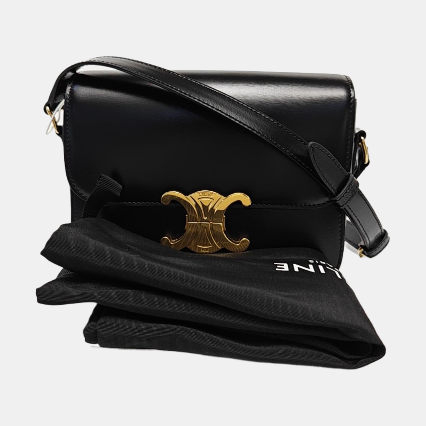 TRIOMPHE Teen Calfskin Black