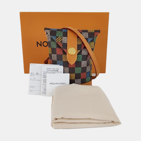 ENVELOPE Damier Coated Canvas Multicolor