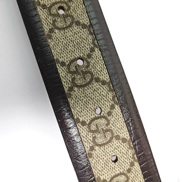 Leather Belt Beige