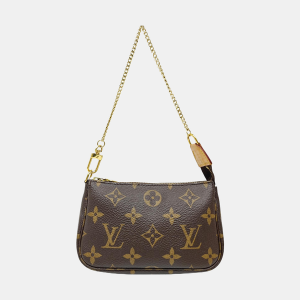 ACCESSOIRES Mini Monogram Coated Canvas Brown