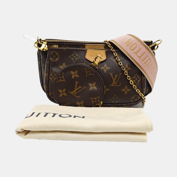 MULTI Monogram Coated Canvas Brown