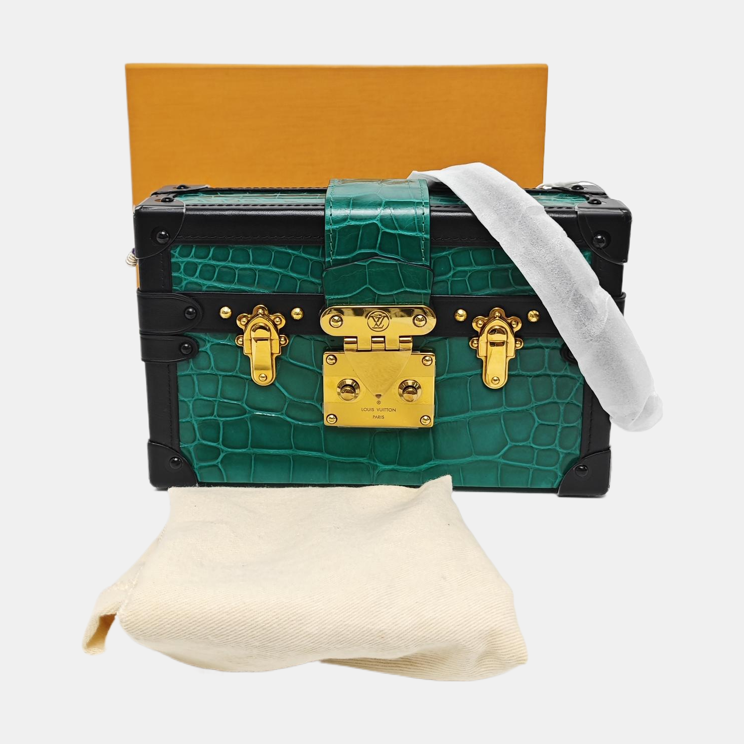 PETITE MALLE Crocodile Green