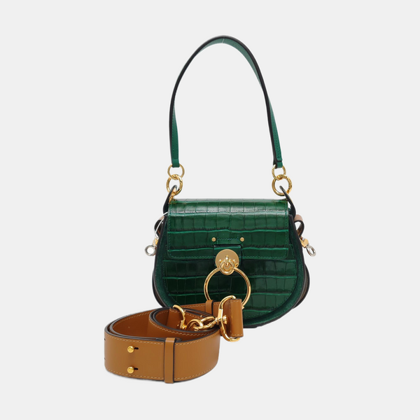 Tess Small Calfskin Green