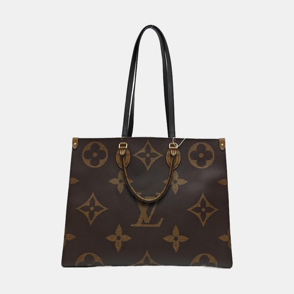 ONTHEGO GM Monogram Coated Canvas Brown