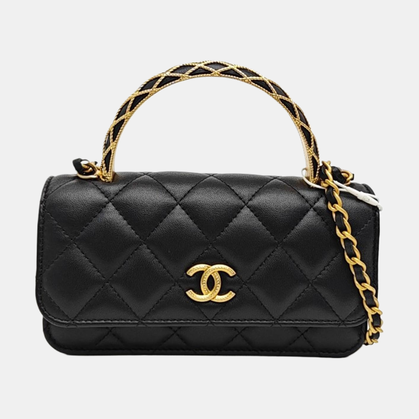 CLASSIC FLAP Mini Quilted Lambskin Black