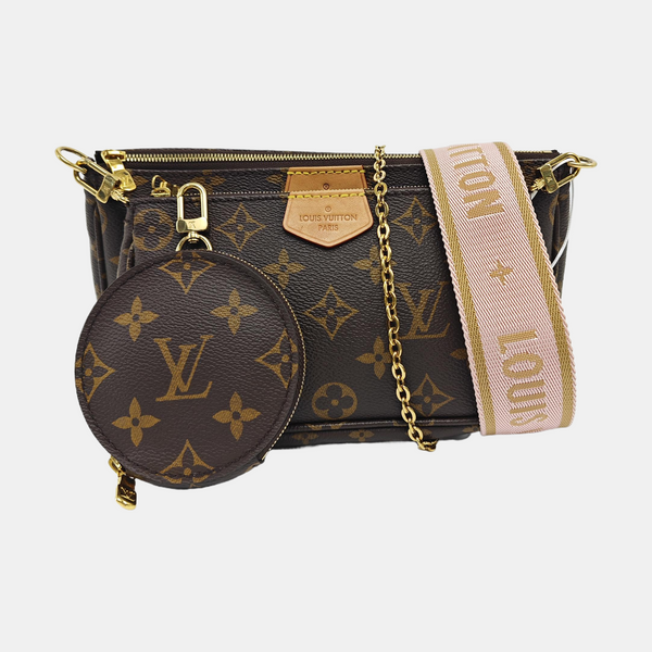 MULTI Monogram Coated Canvas Brown