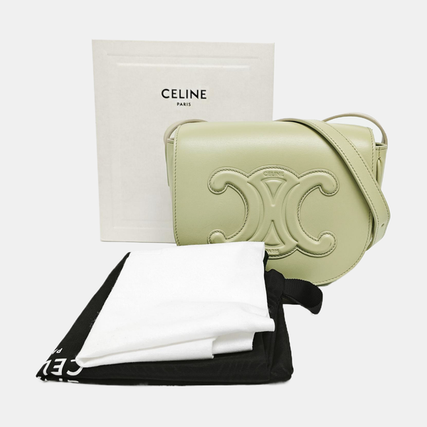 TRIOMPHE Mini Calfskin Green