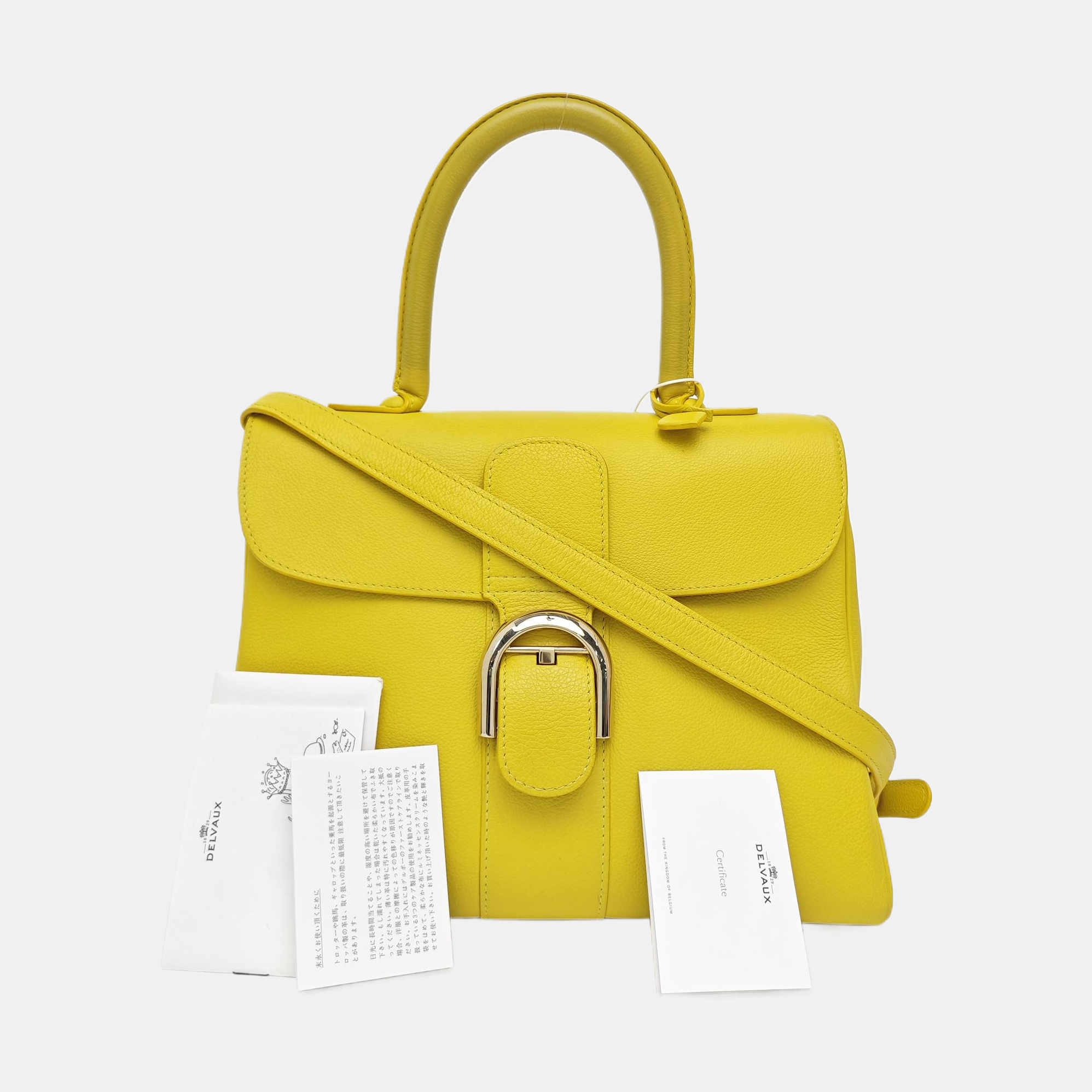 Brillant Medium Calfskin Yellow