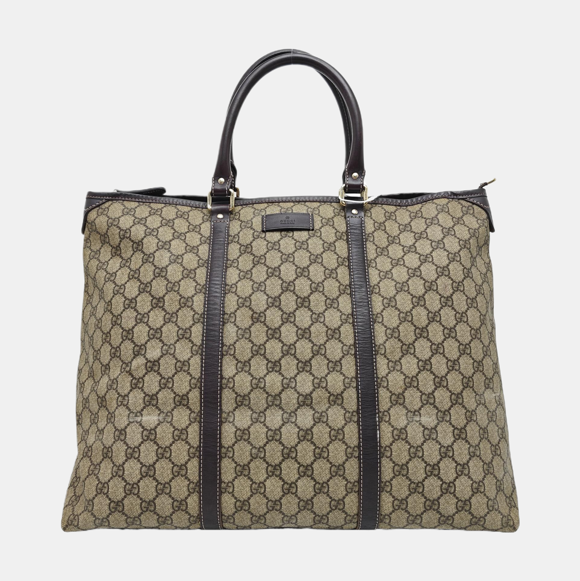 Joy Monogram Coated Canvas Beige