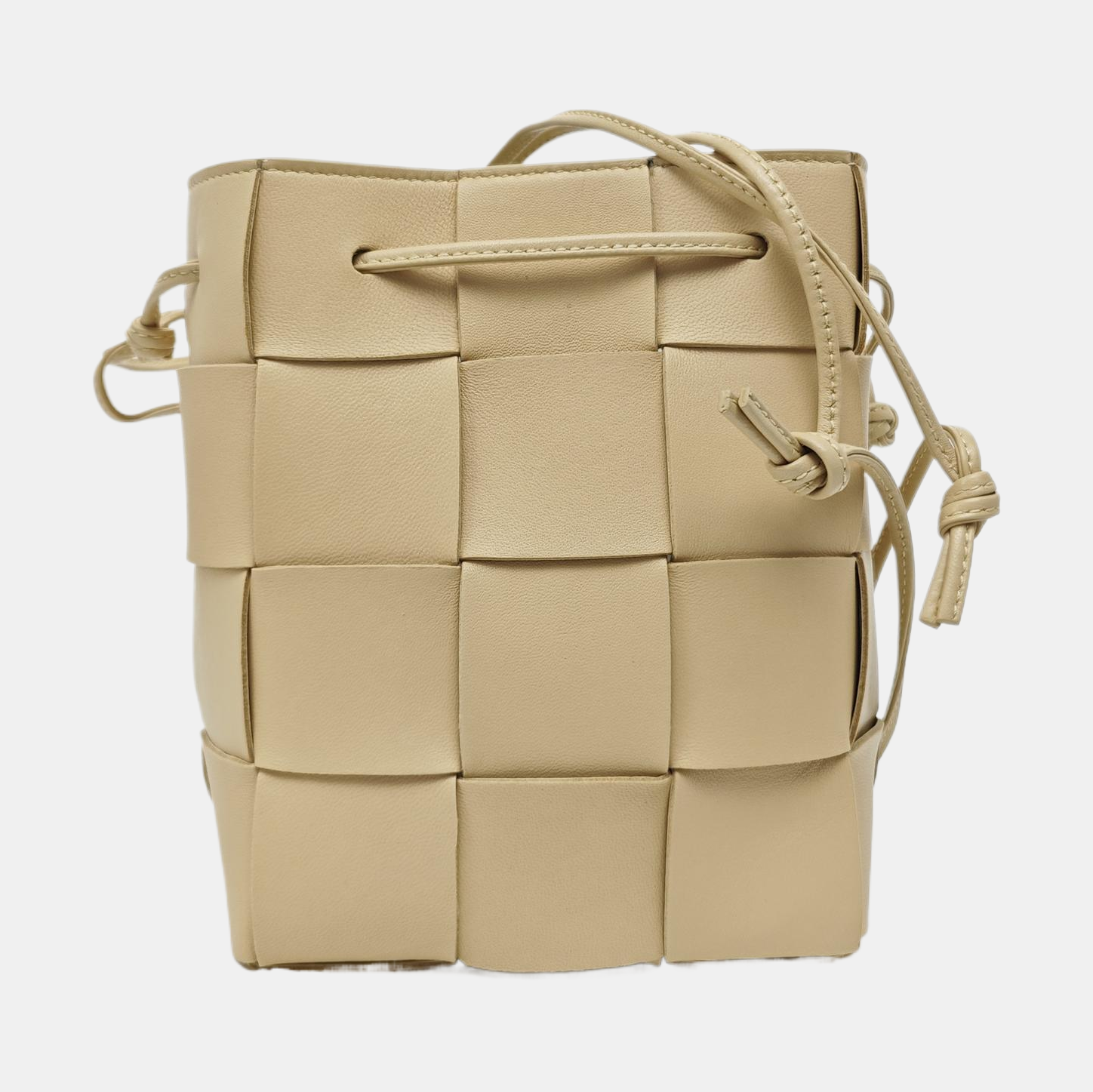 Cassette Small Leather Beige
