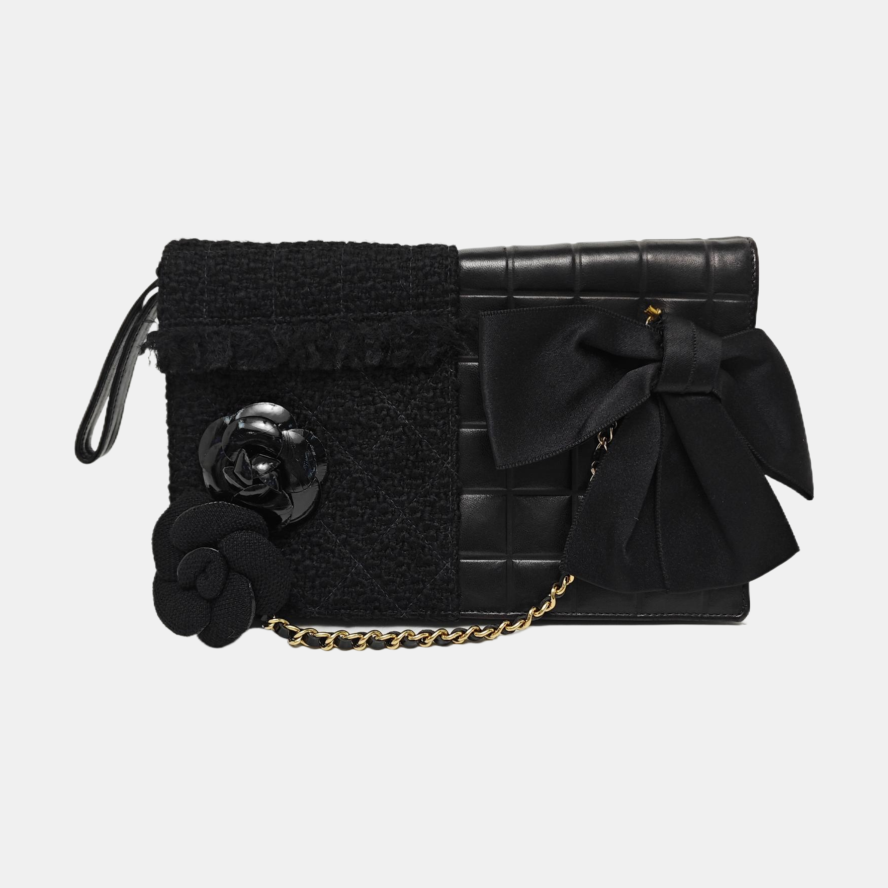 CLASSIC FLAP Small Quilted Calfskin Black