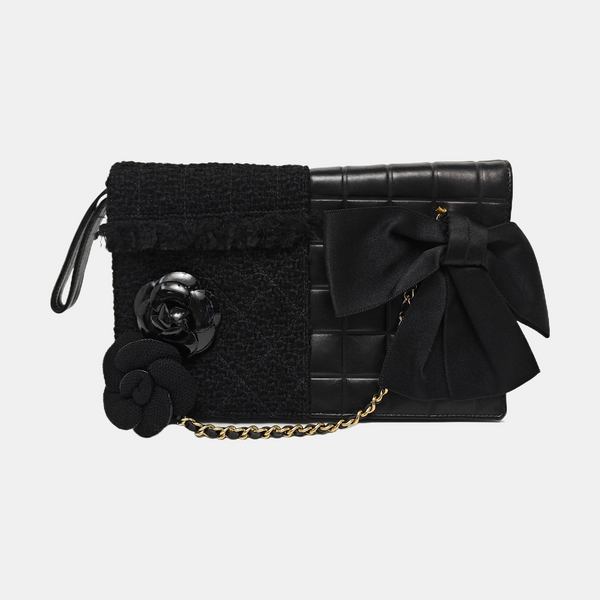 CLASSIC FLAP Small Quilted Calfskin Black