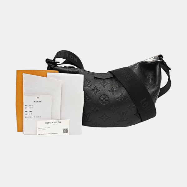 HAMAC PM Monogram Calfskin Black