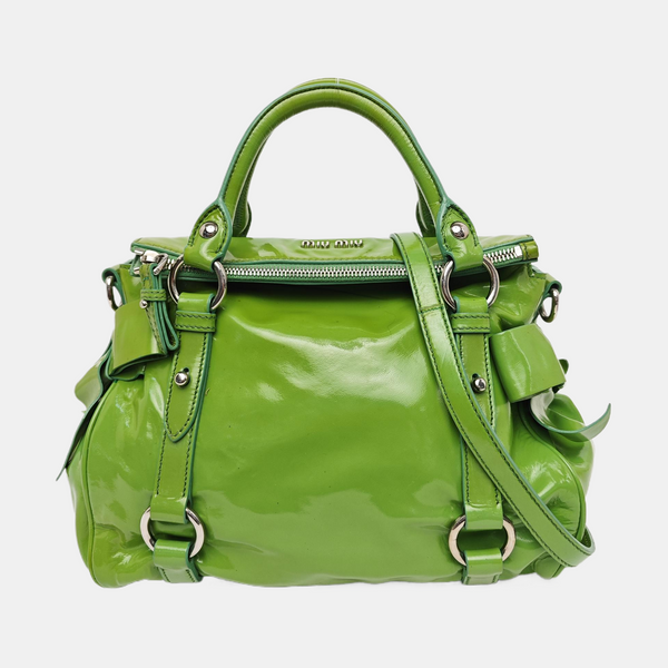 Bow Calfskin Green