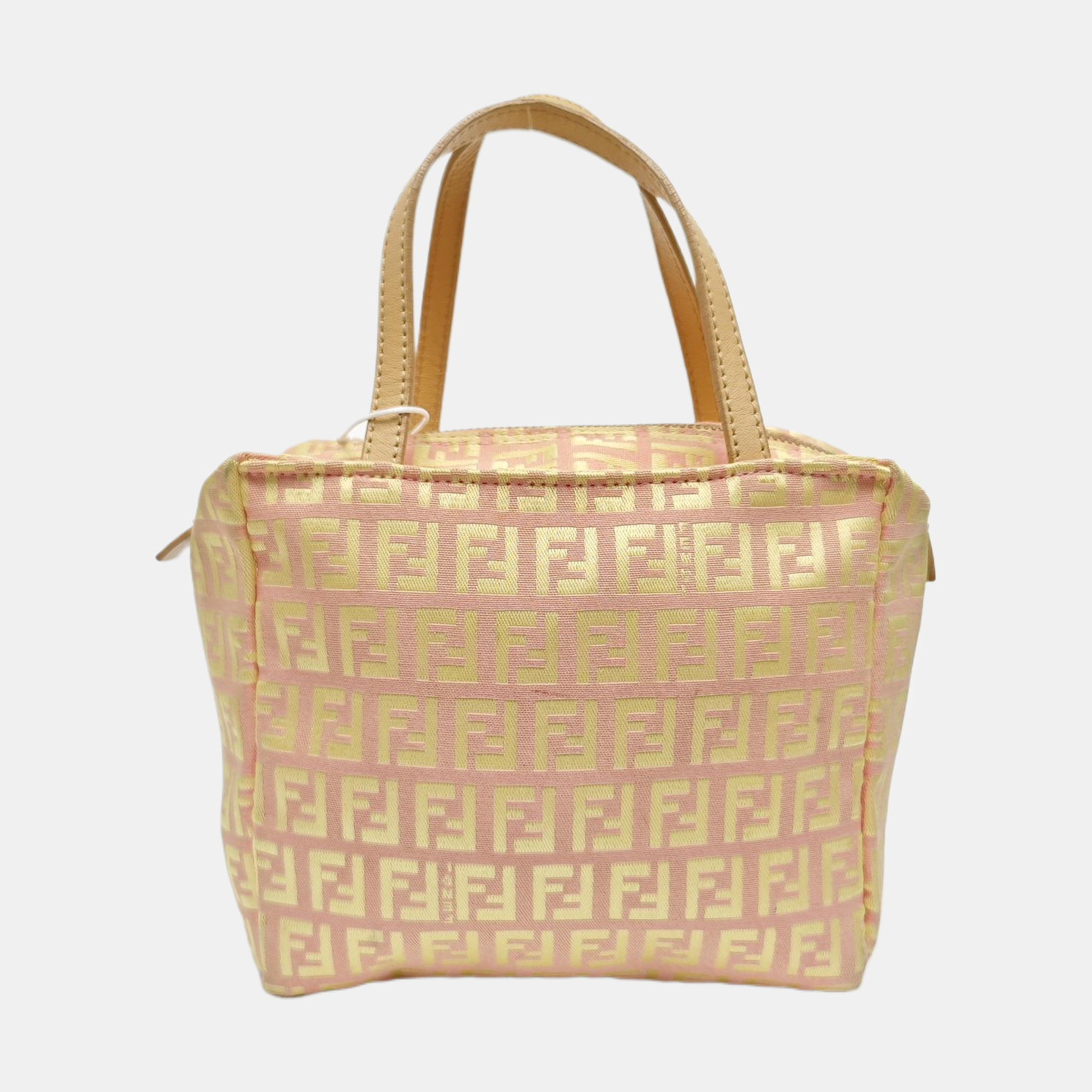 Canvas Top Handle Bag Red