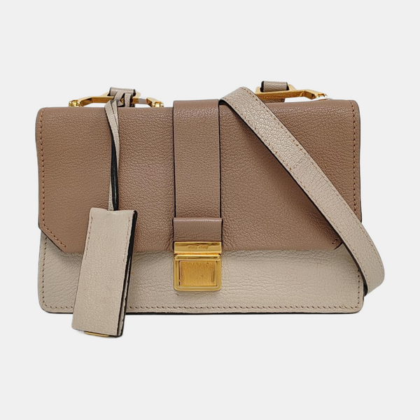 Calfskin Tote Bag Beige