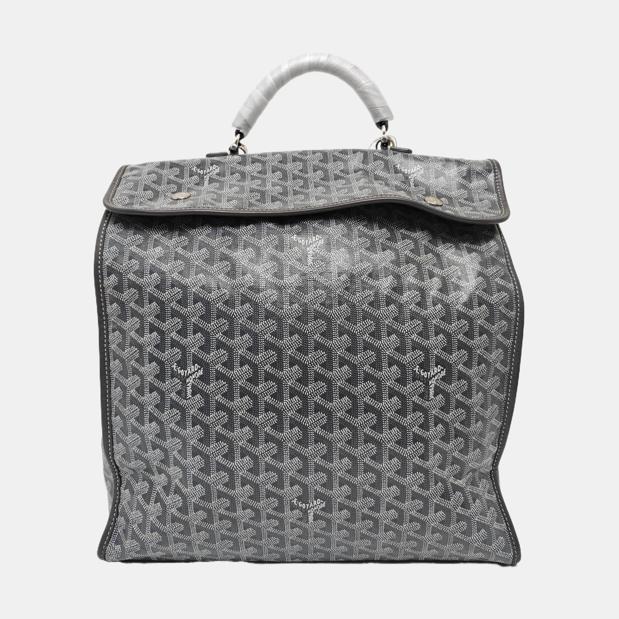 Saint Léger Coated Canvas Gray