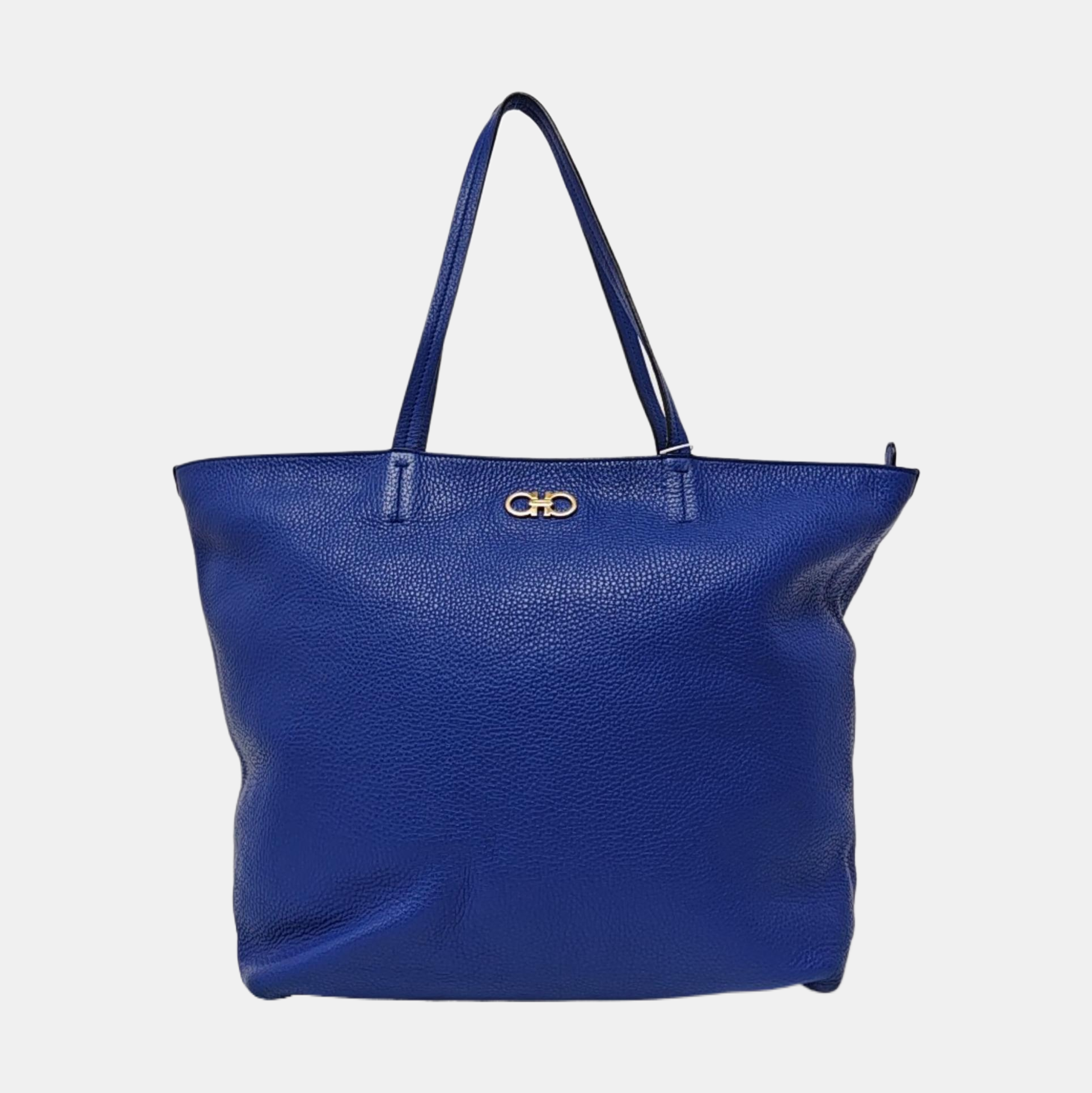 Calfskin Tote Bag Blue