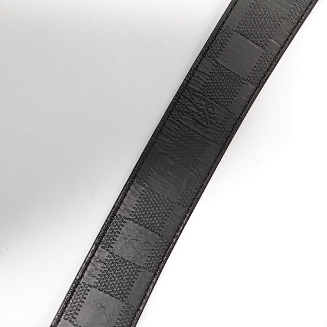 Coated Canvas Belt Black
