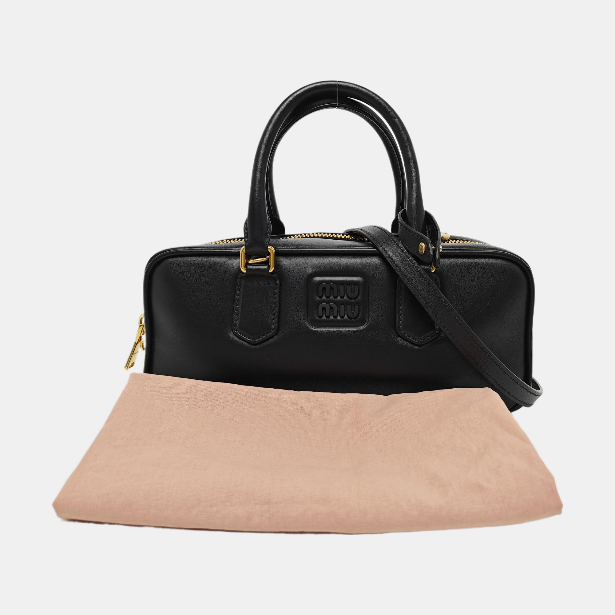 Arcadie Large Calfskin Black