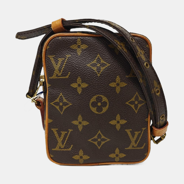 AMAZON Monogram Coated Canvas Brown