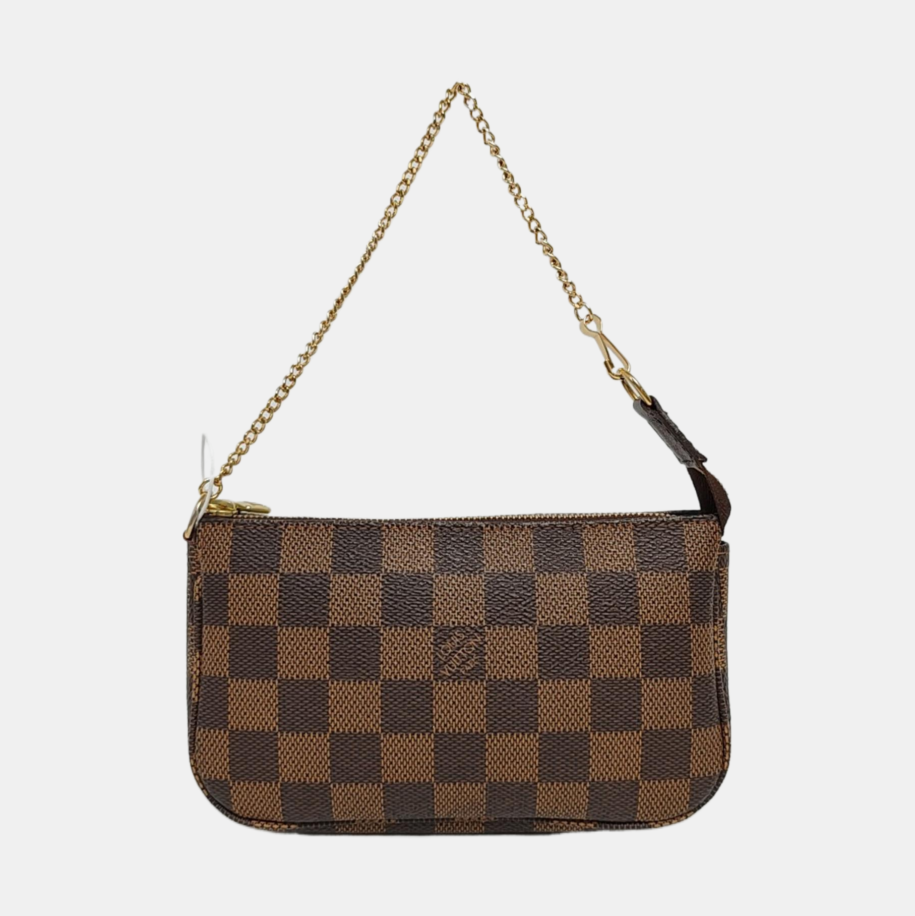 ACCESSOIRES MM Damier Ebene Coated Canvas Brown