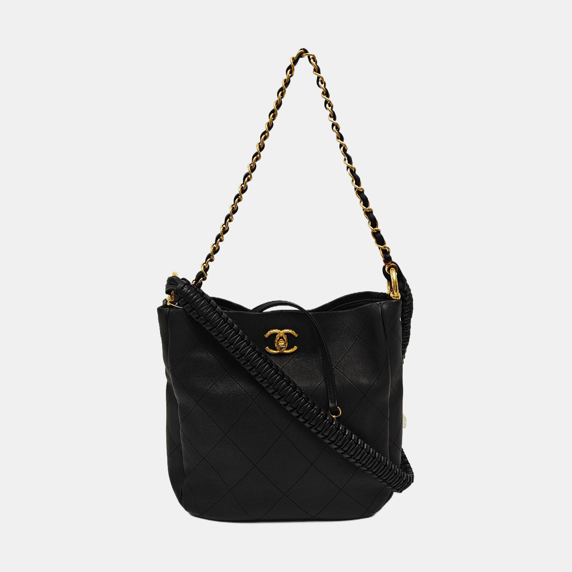 Quilted Calfskin Black