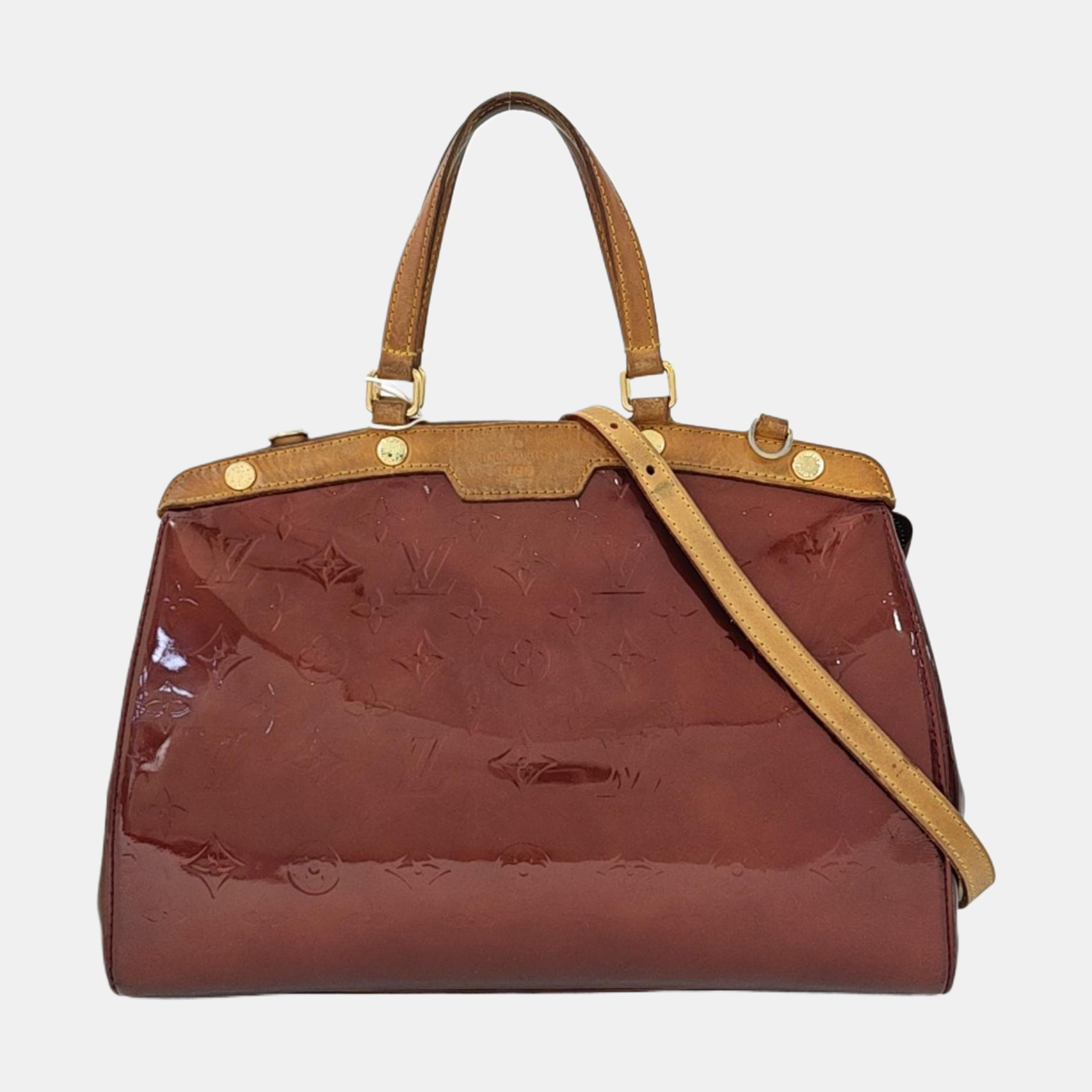 BREA Monogram Patent Leather Red