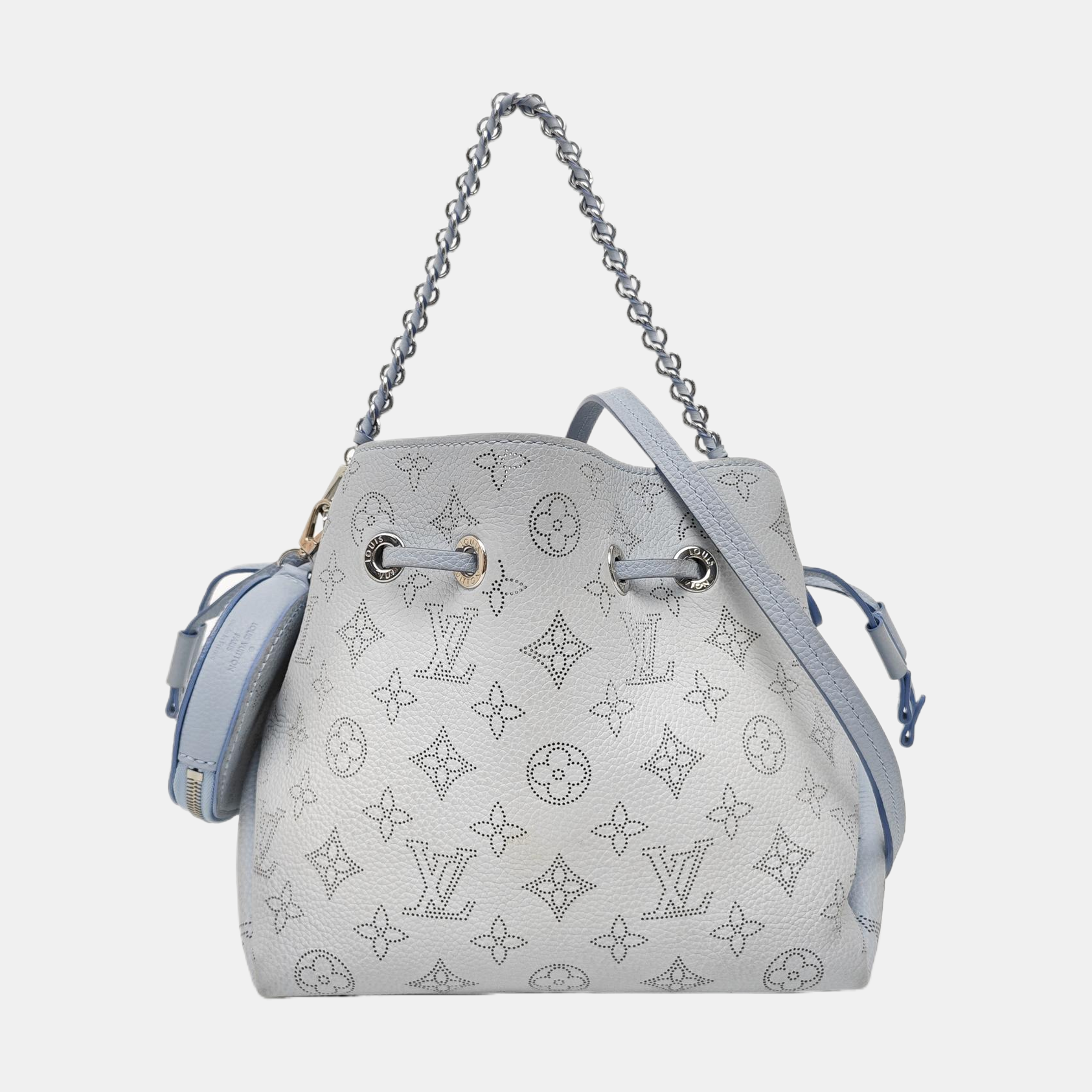 BELLA Monogram Calfskin Blue