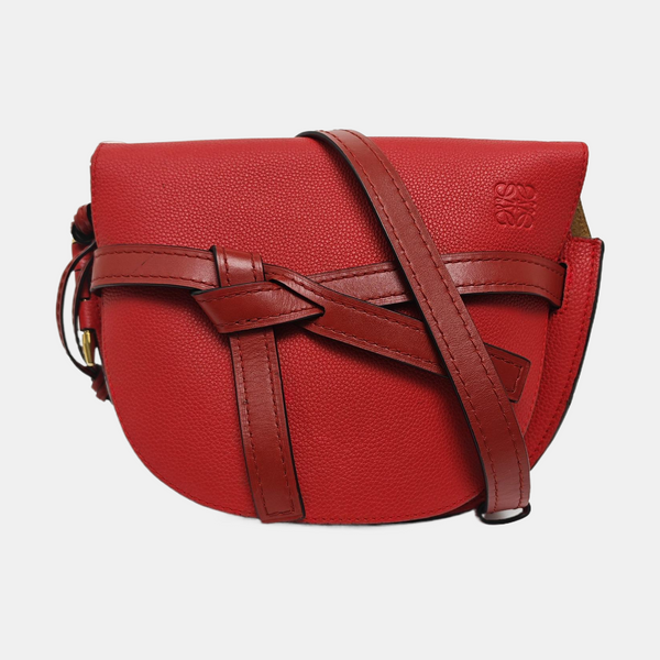 Gate Small Calfskin Red