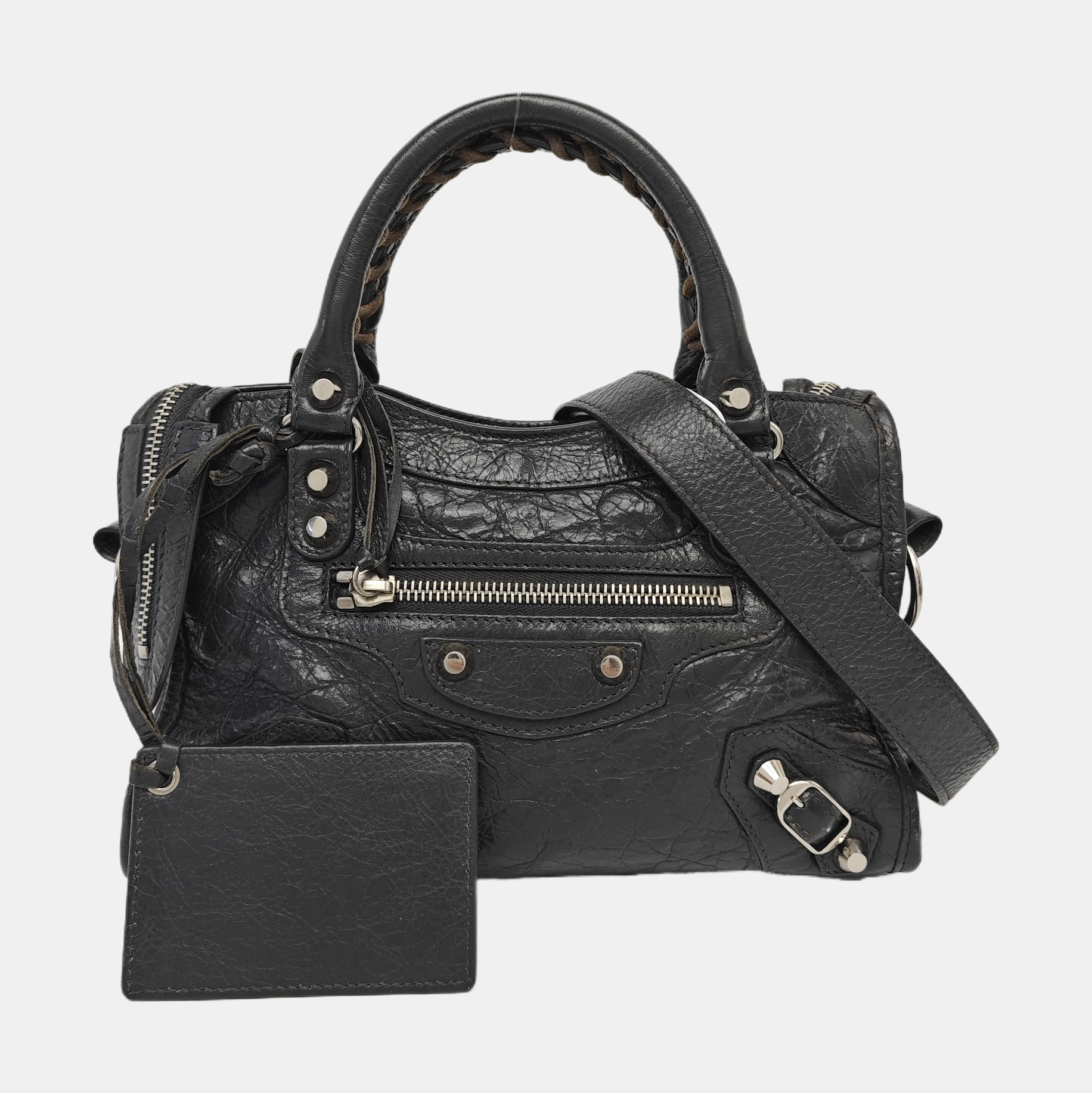 Classic City Mini Lambskin Gray