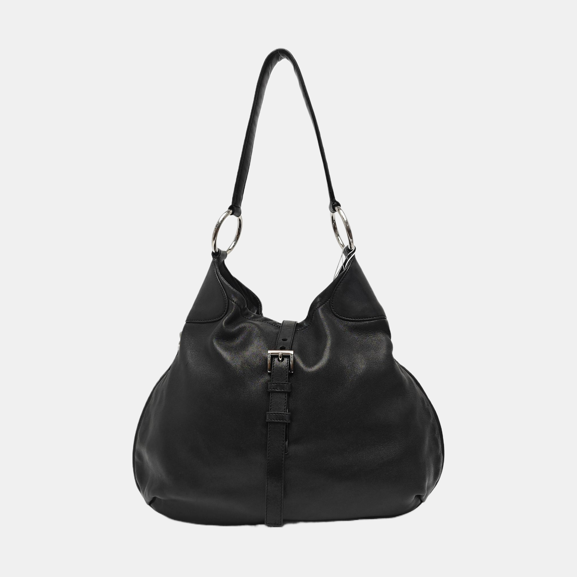 Nylon Lambskin Black