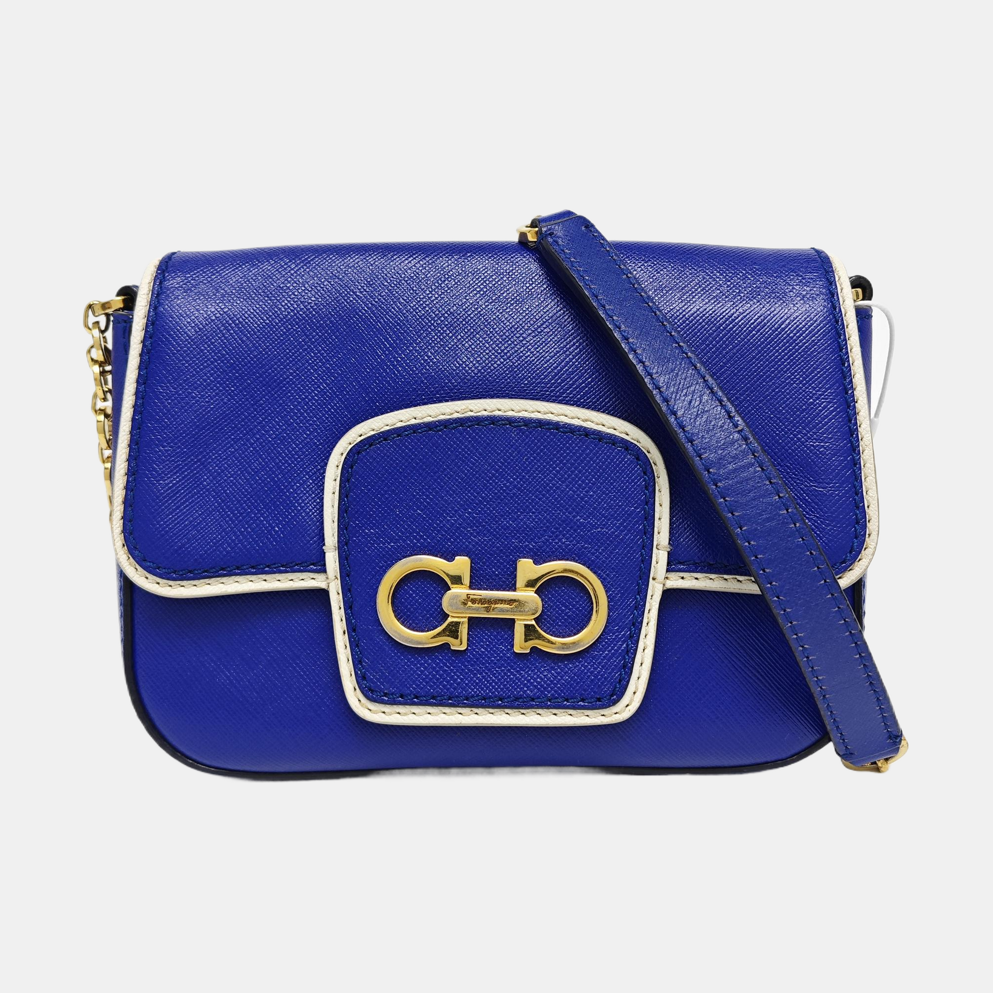 Gancini Calfskin Blue