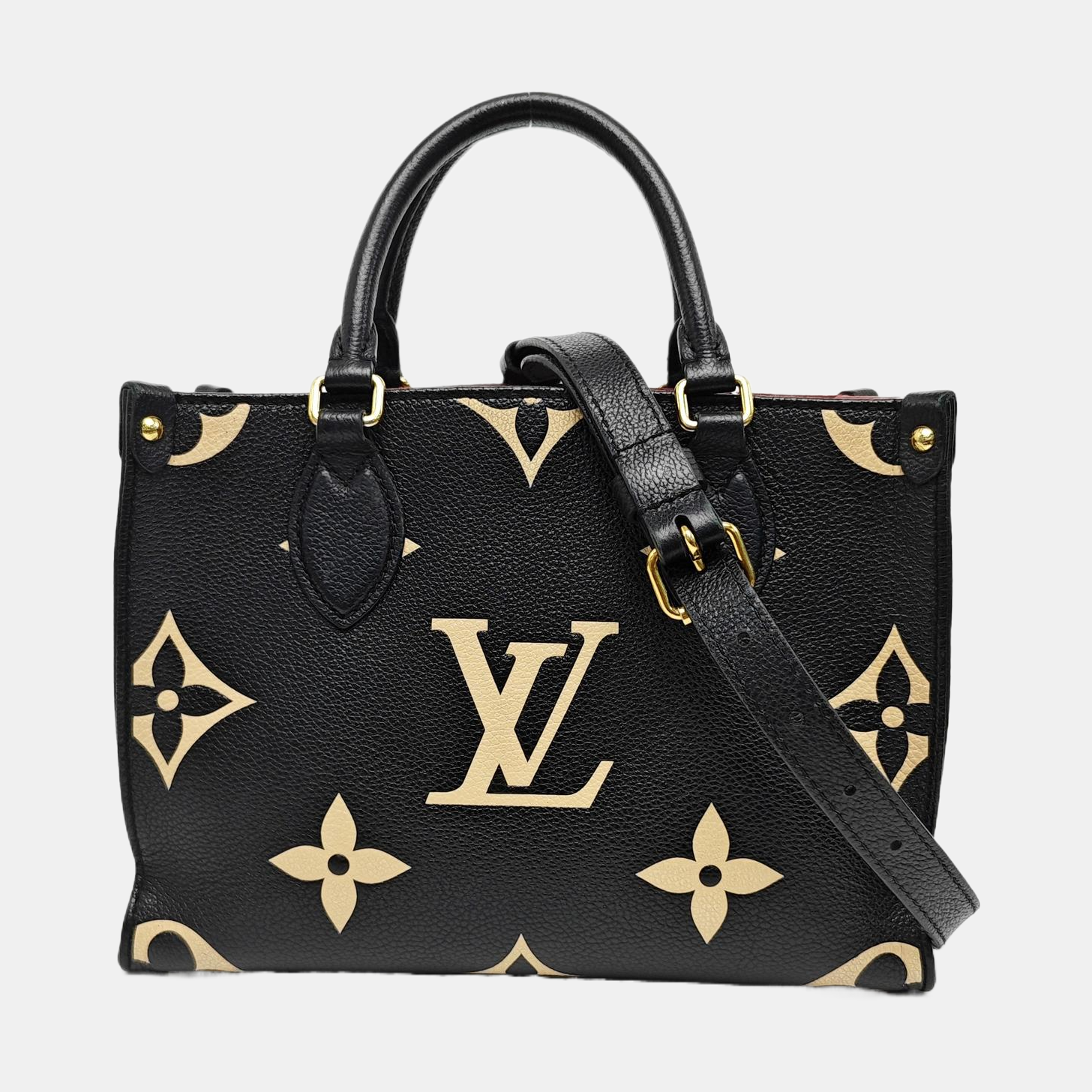 ONTHEGO PM Calfskin Black