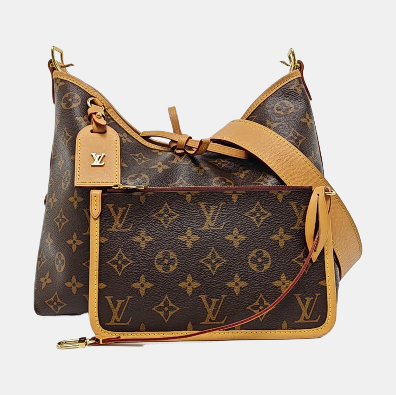 CARRYALL PM Monogram Coated Canvas Brown