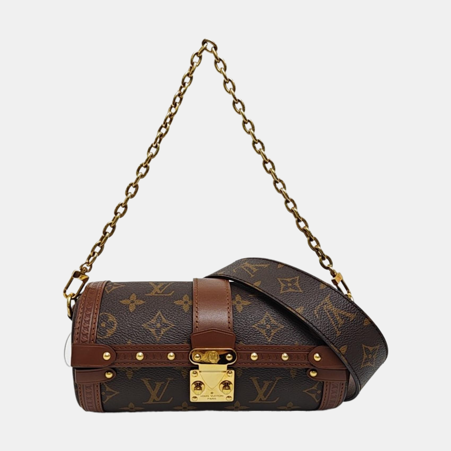 PAPILLON 19 Monogram Coated Canvas Brown