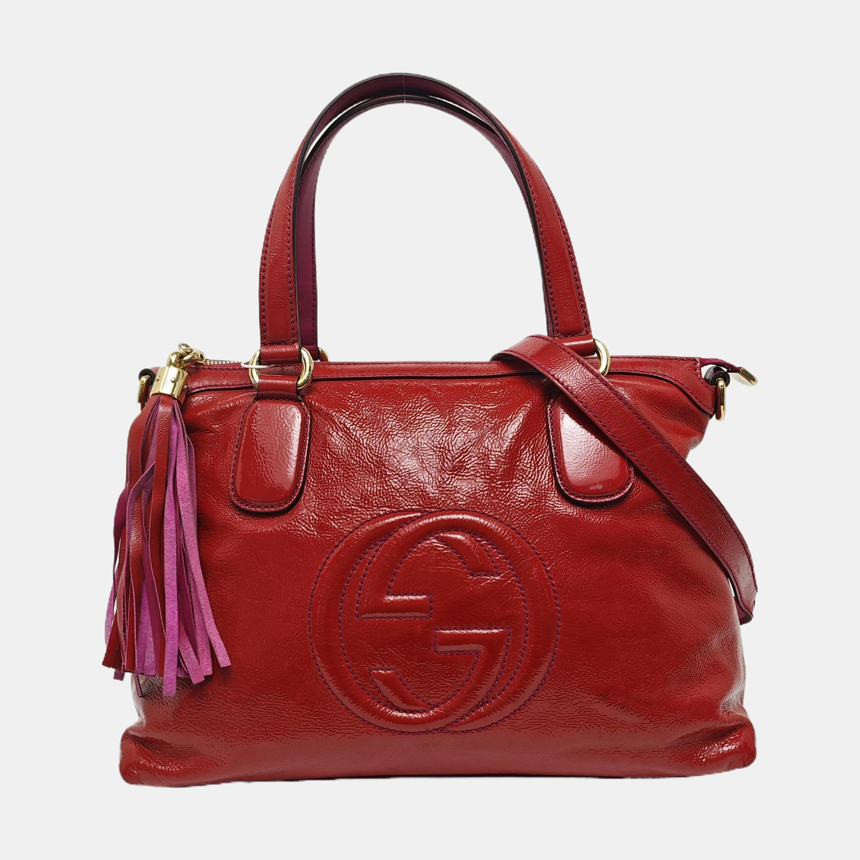 Soho Small Calfskin Red