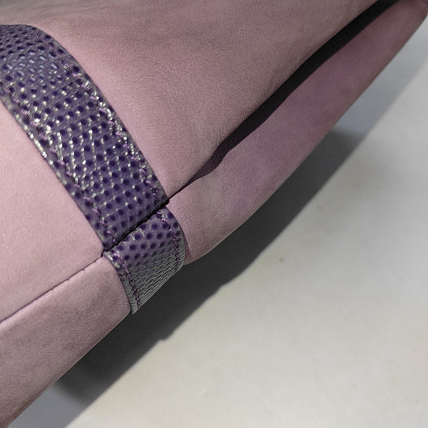 Suede Shoulder Bag Purple