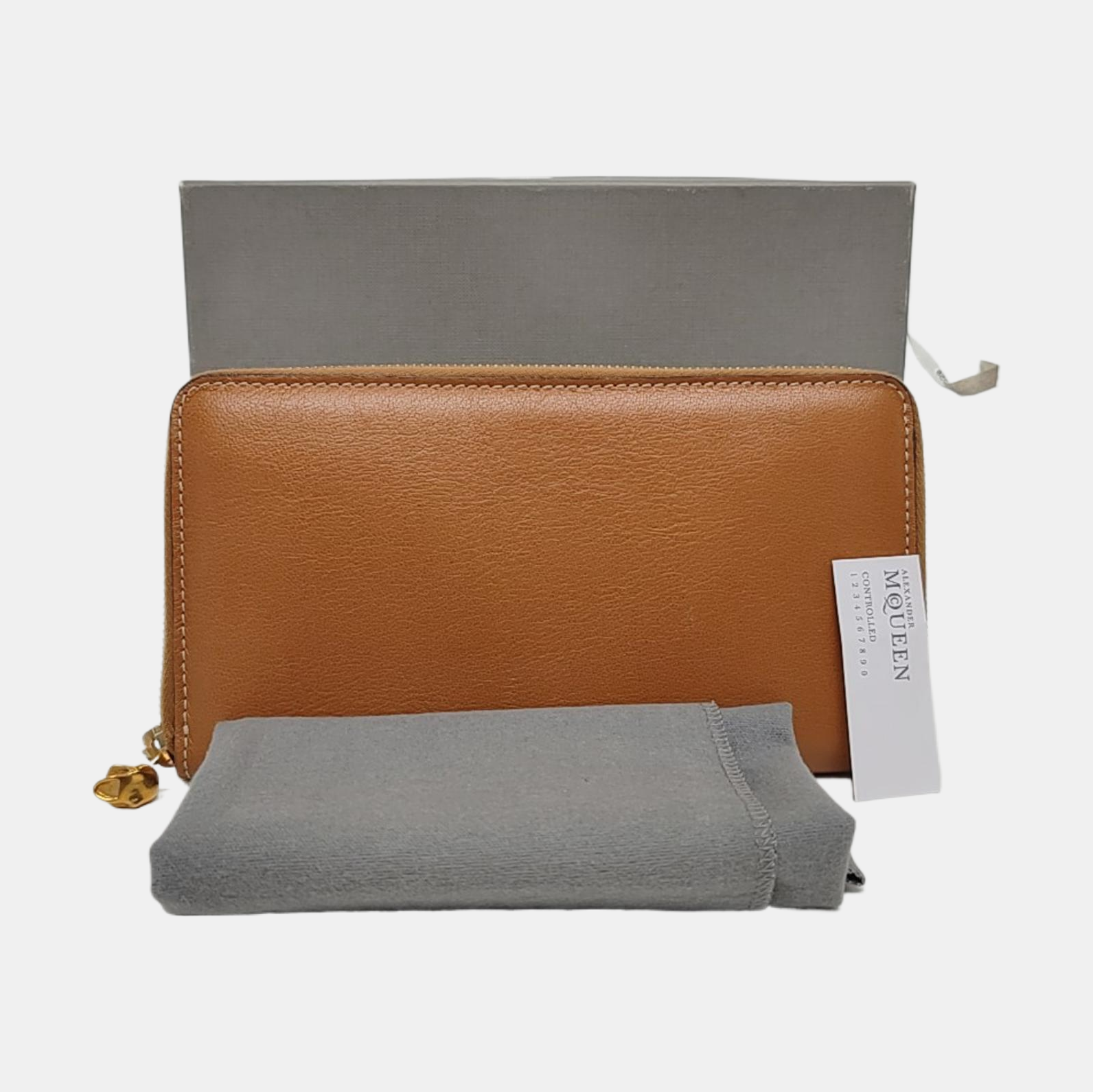 Lambskin Wallet Brown